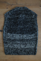 Wool and Alpaca Felt Knit Vest