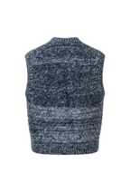 Wool and Alpaca Felt Knit Vest