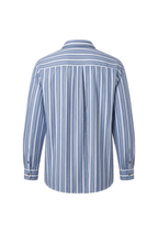 Y's for Men Open-Collar Striped Cotton Shirt